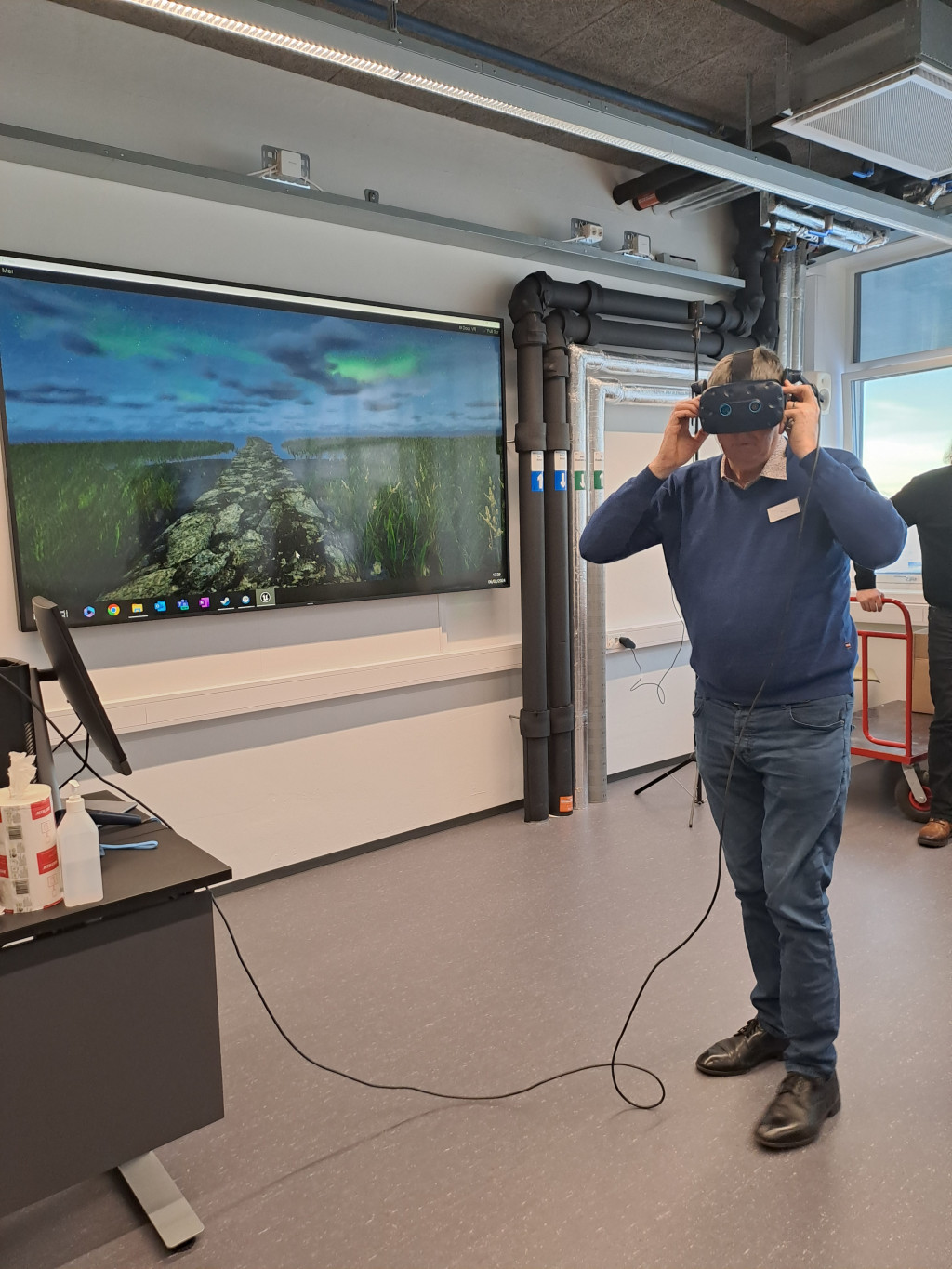 Virtuaalisen planetaarion testausta